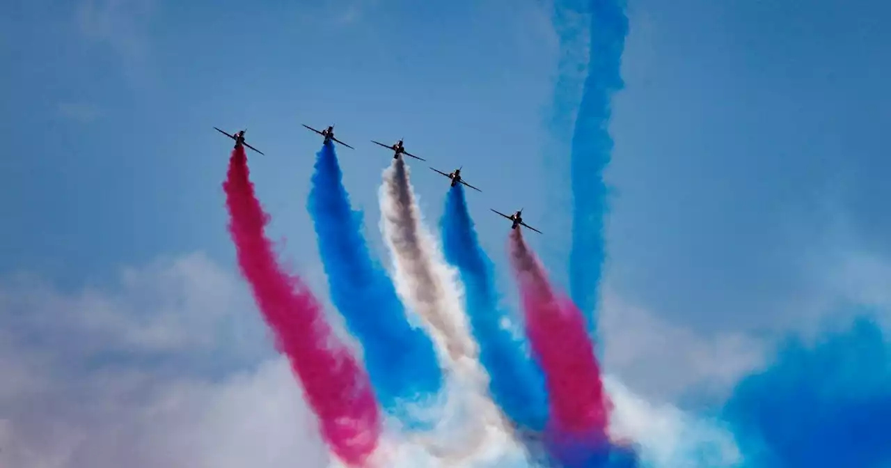 Blackpool Air Show in pictures as thousands dazzled by Red Arrows and Typhoon