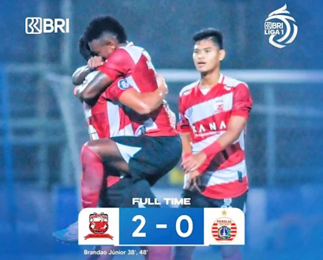 Madura United Taklukkan Persija 2-0 pada Pekan Kedelapan Liga 1 Indonesia