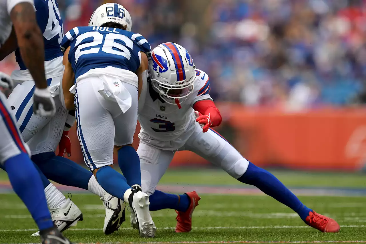 Damar Hamlin makes an early impact in returning to field in Bills' preseason game against Colts