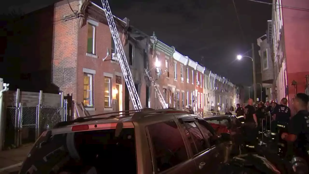 Fire tears through empty home in Kensington, damages nearby properties