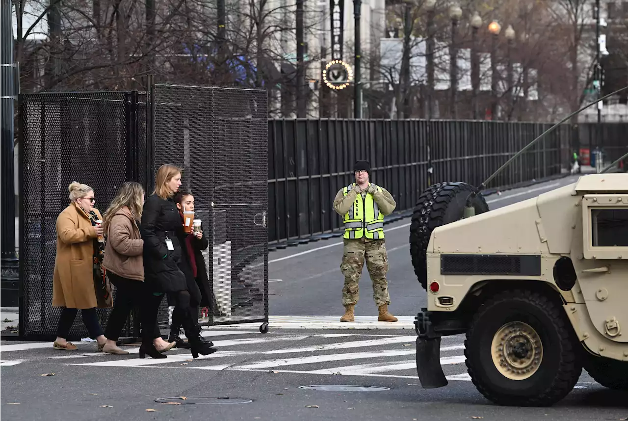 The Pentagon plans to shake up DC's National Guard, criticized for its response to protests, Jan. 6