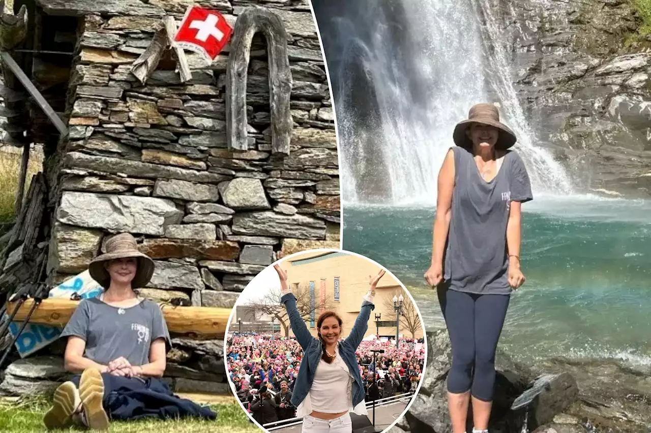 Ashley Judd hikes in the Alps as she celebrates ‘stunning recovery’ more than 2 years after serious leg injury