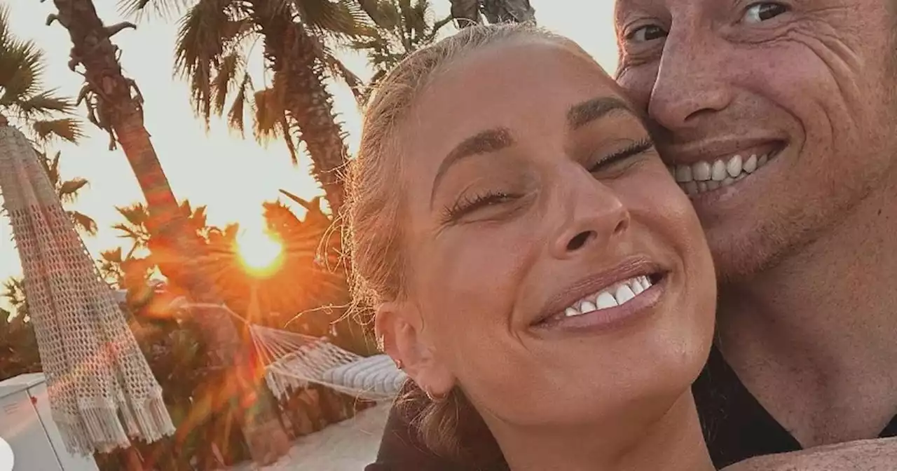 Stacey Solomon and Joe Swash look loved up in holiday snaps