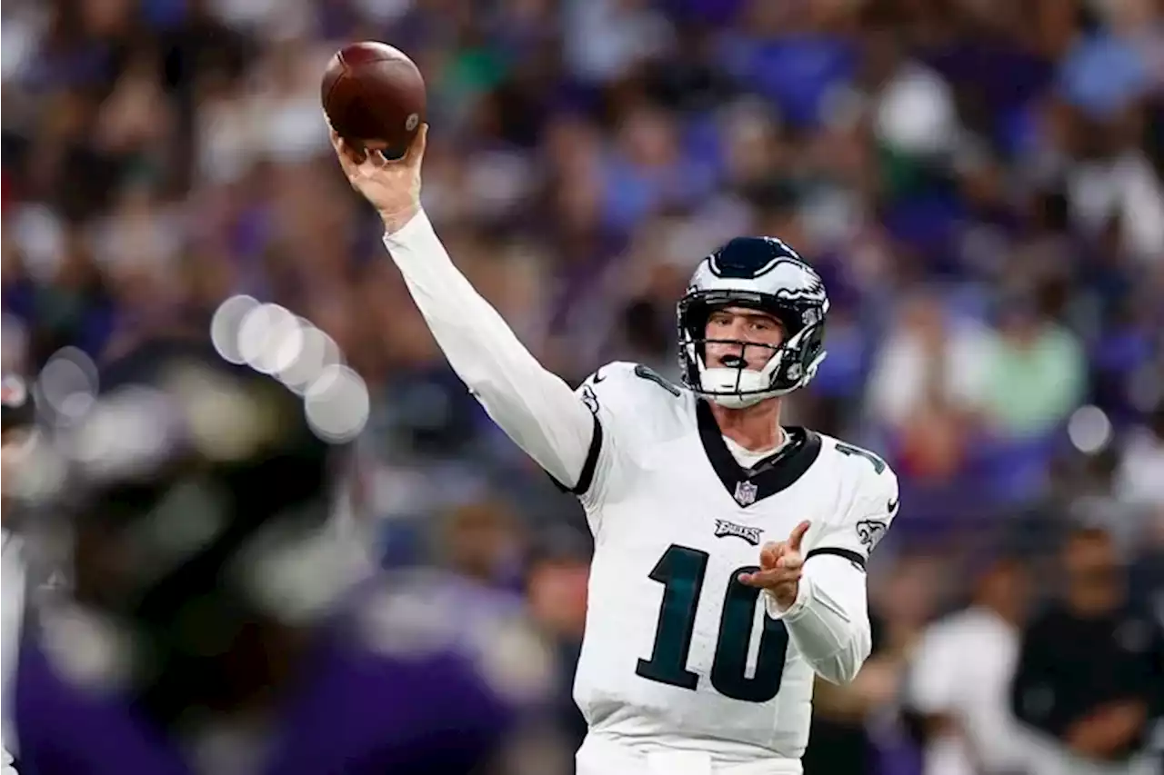 Eagles rookie QB Tanner McKee impressive and poised in his ‘welcome to the NFL’ preseason debut