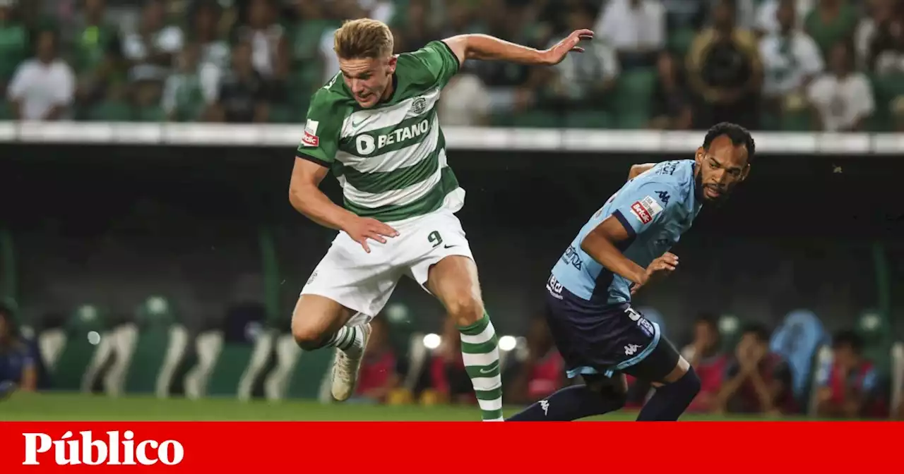 Sporting exibiu Gyökeres, mas foi Paulinho a garantir a vitória