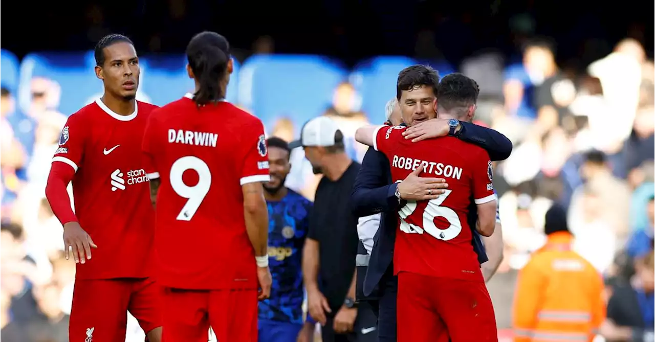 Pochettino's Chelsea fight back to draw 1-1 with Liverpool