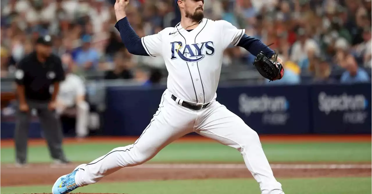 Rays score three in ninth to stun Guardians