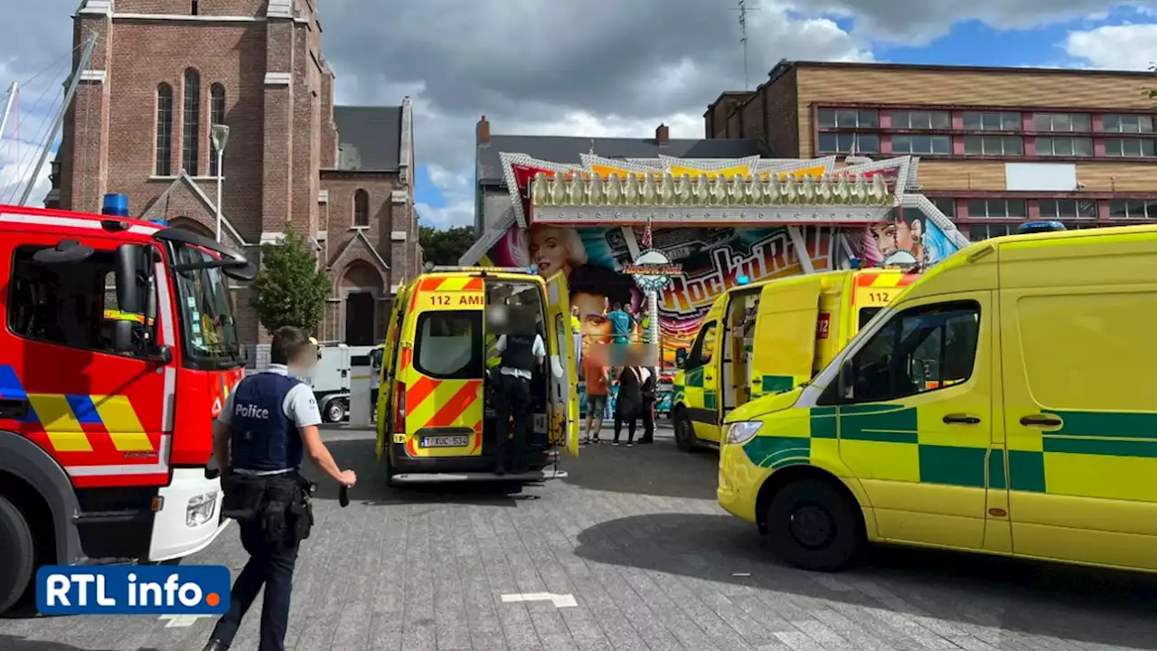 Accident en pleine ducasse à La Hestre: 7 personnes blessées emmenées à l'hôpital