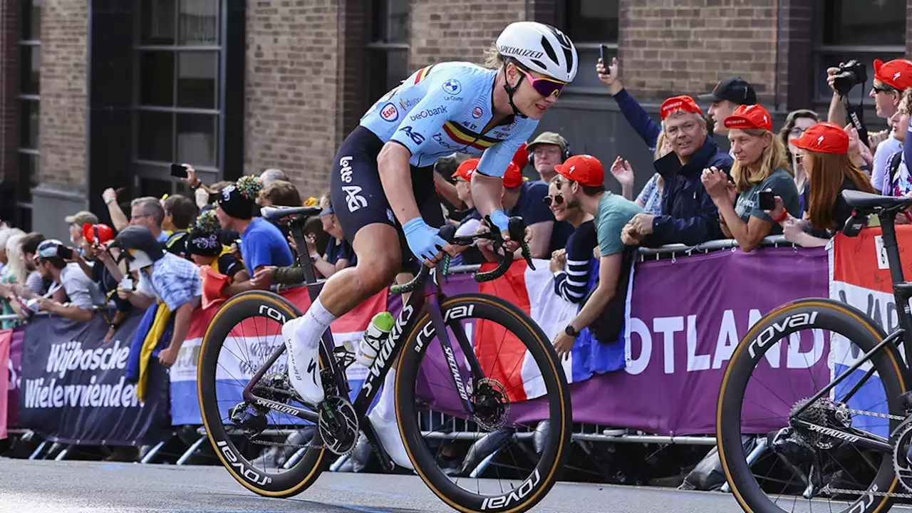 Une magicienne: Lotte Kopecky fait un nouveau carton et remporte son TROISIÉME titre mondial à Glasgow