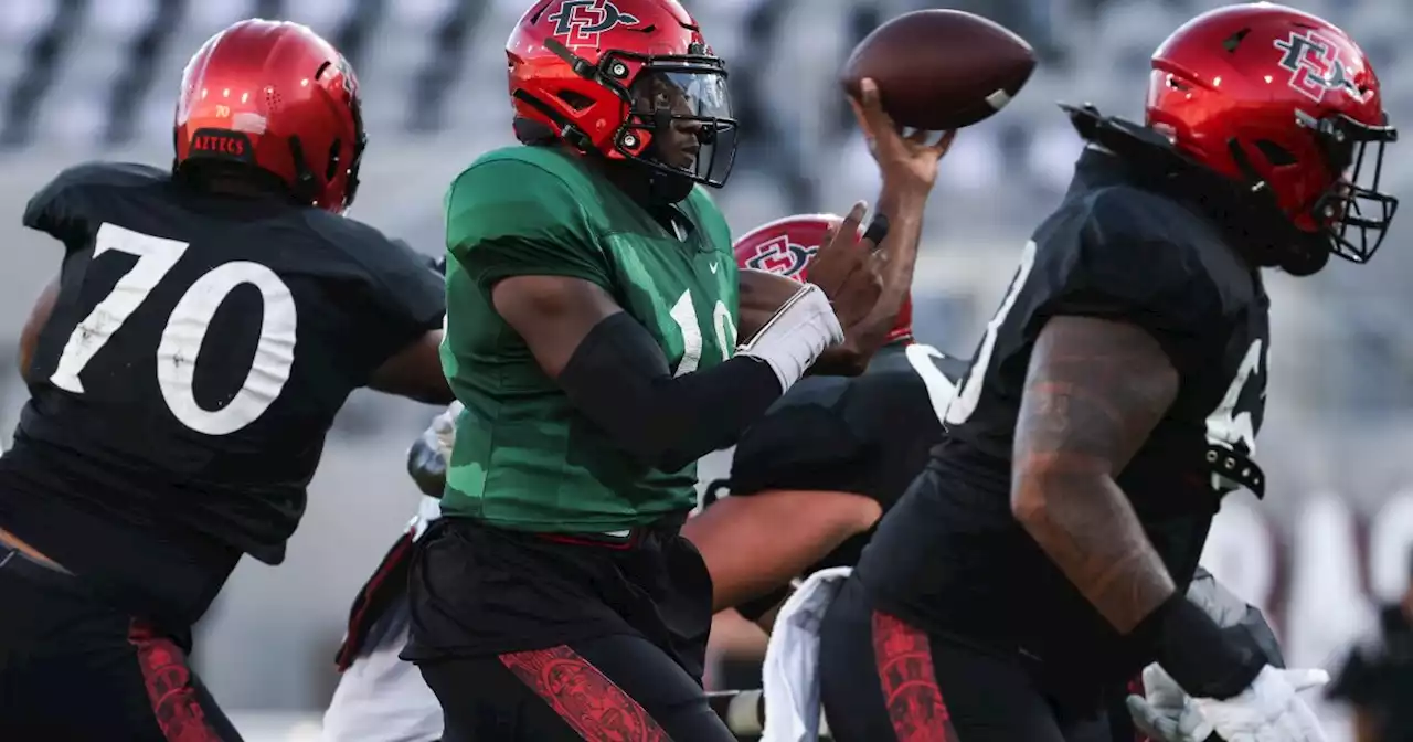 Well, well, well — Aztecs offense shows some life in Snapdragon scrimmage