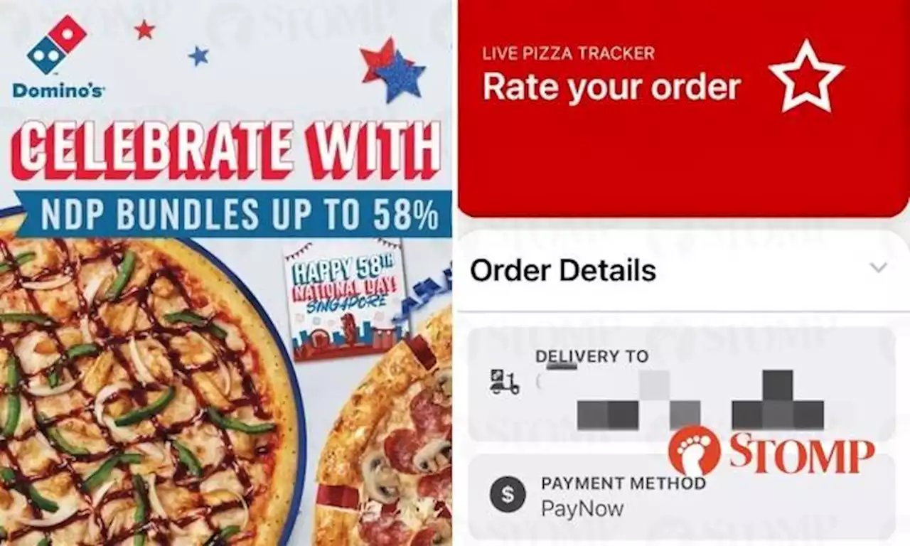 Man waits in vain for pizzas on National Day, but Domino's app says delivered: 'I want my refund'