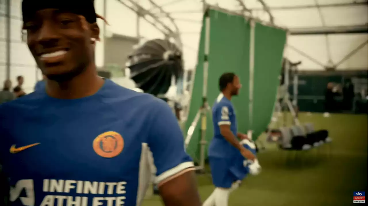 Chelsea's new front-of-kit sponsor 'leaked' again in another media day video