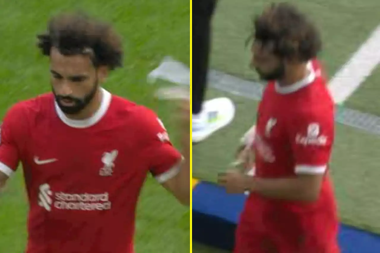 Klopp 'absolutely fine' despite Salah's tantrum to being substituted against Chelsea