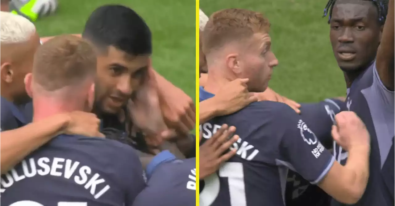 Romero taken off moments after scoring Tottenham goal as teammates show concern