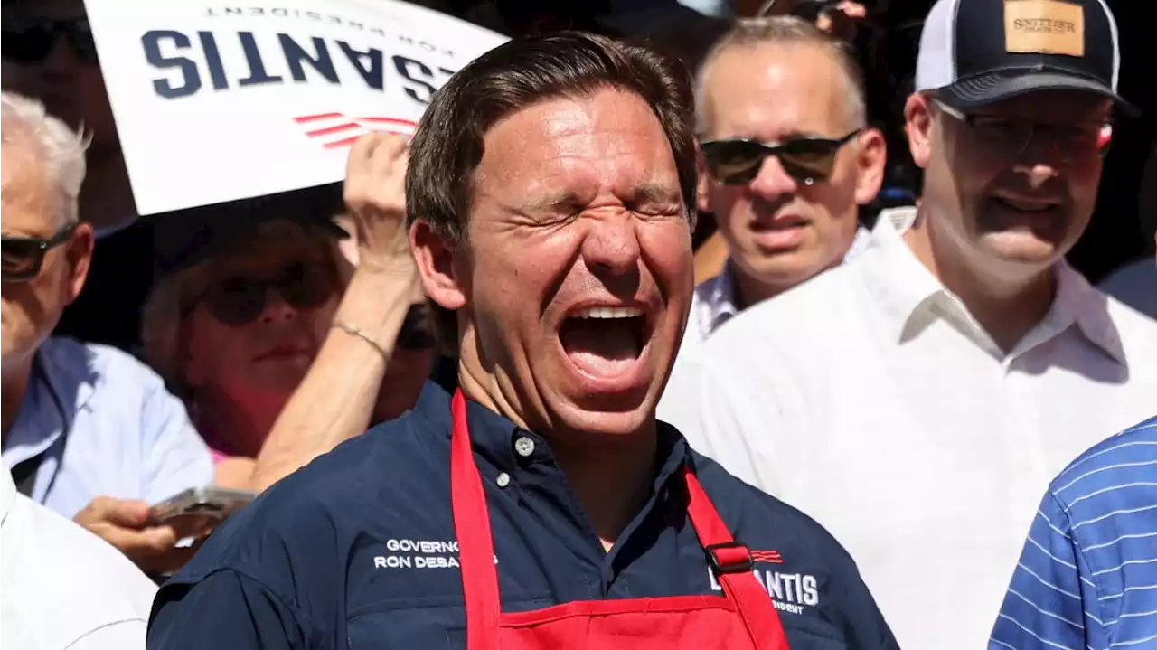 ‘Be Likable, Ron!’ Banner Flies Over DeSantis in Iowa