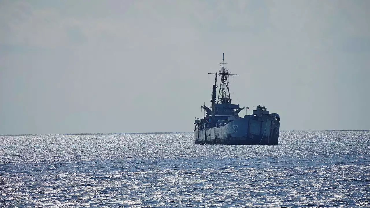 A rotting warship becomes a flashpoint for Sino-American rivalry