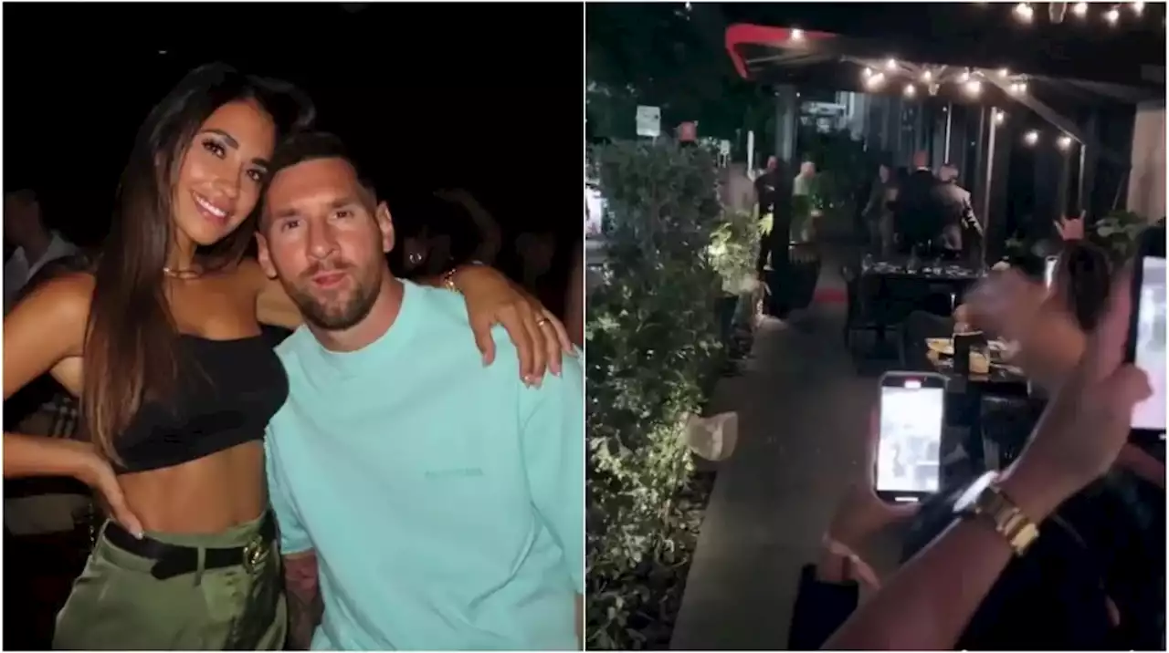 A Lionel Messi le gritaron un insulto en la puerta de un restaurante de Miami y su reacción fue inesperada