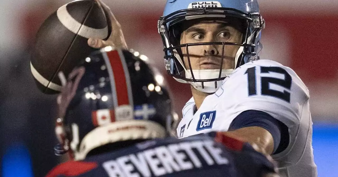 The Argos aren’t the only CFL team playing with fire at quarterback