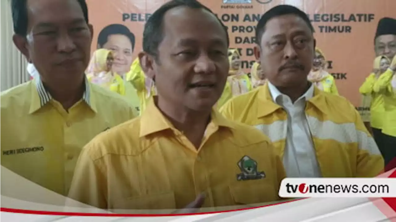 Golkar Jatim Serahkan Urusan Koalisi Capres ke DPP, dan Sebut Khofifah Masih Ranking Atas di Pilgub Jatim