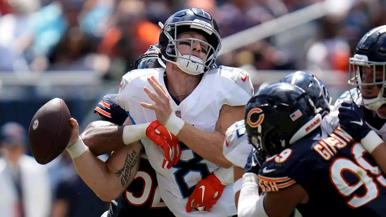 Justin Fields excels, Malik Willis and Will Levis come up short in Bears' win over Titans