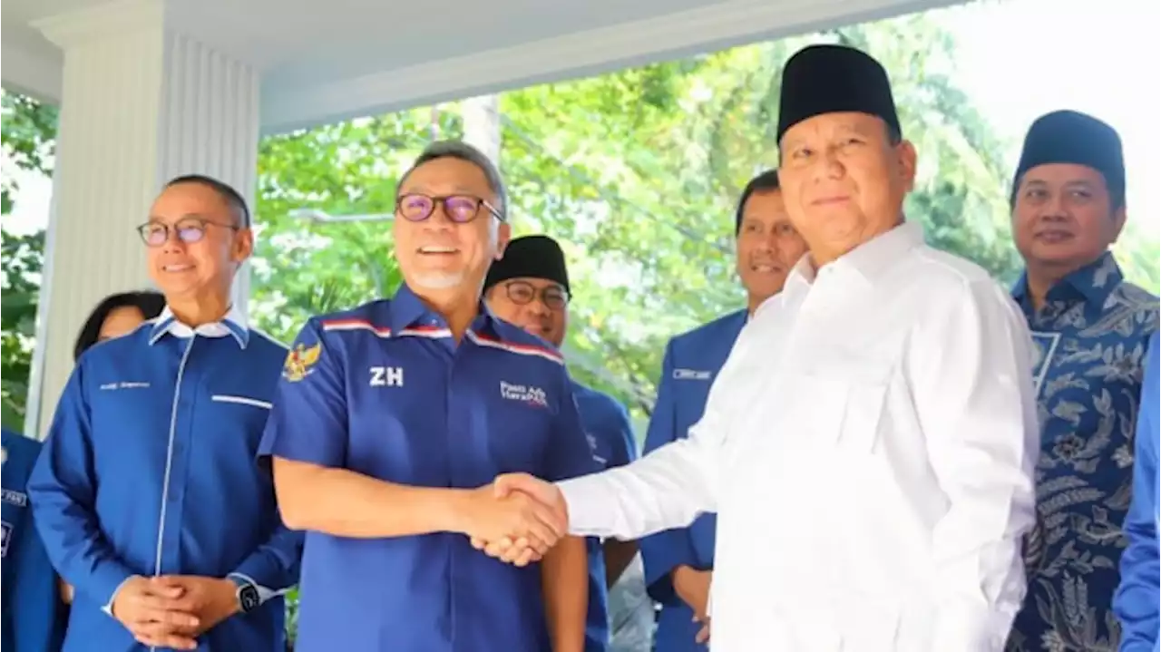 Bersamaan Golkar, PAN Juga Resmi Dukung Prabowo Subianto Capres 2024