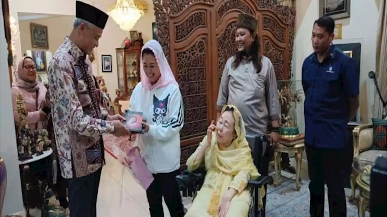 Pesan Istri Gus Dur ke Ganjar Pranowo: Kalau Jadi Pemimpin Negara Harus Amanah!