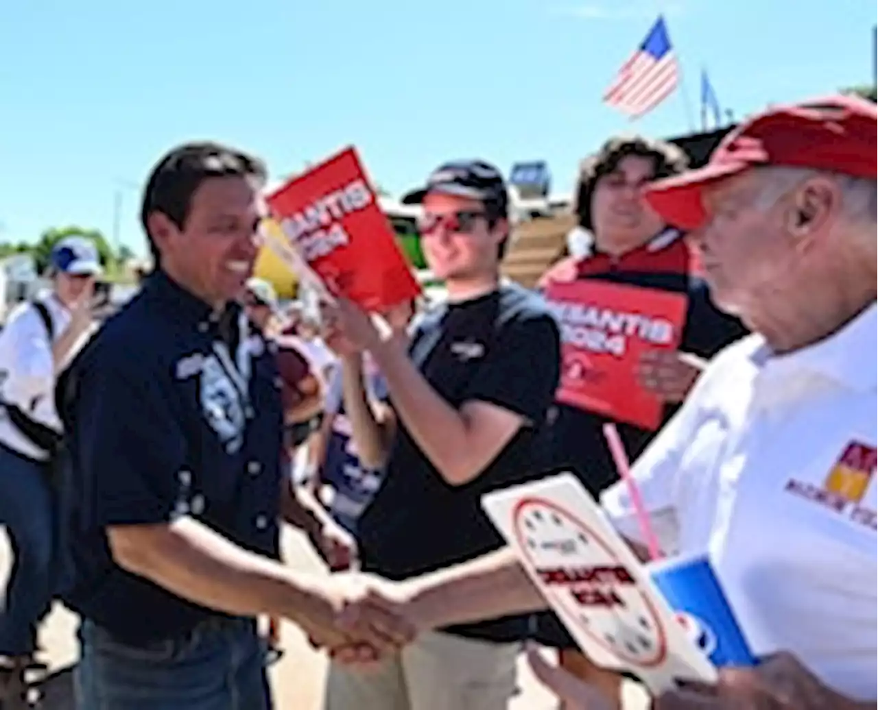 Analysis | In Iowa, DeSantis plows forward after early missteps and staff problems