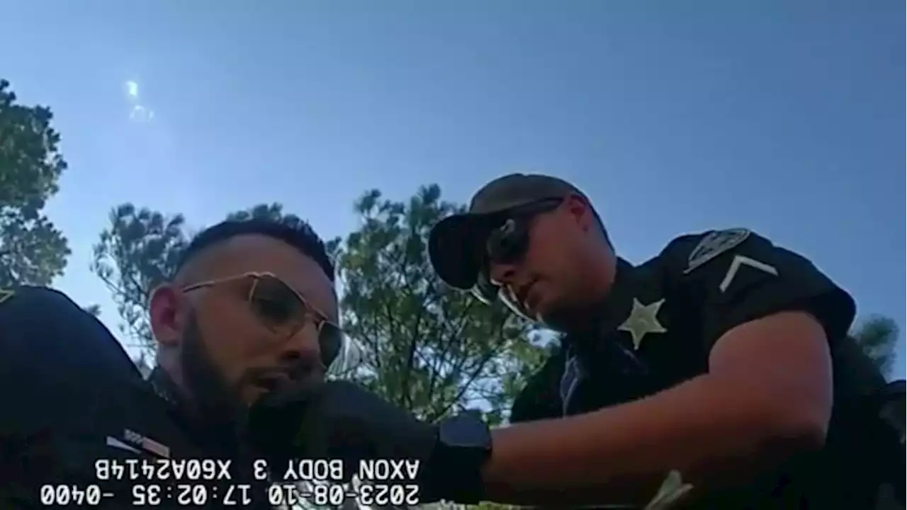 Deputy’s body cam shows moments he was exposed to fentanyl, rescued by Narcan: sheriff