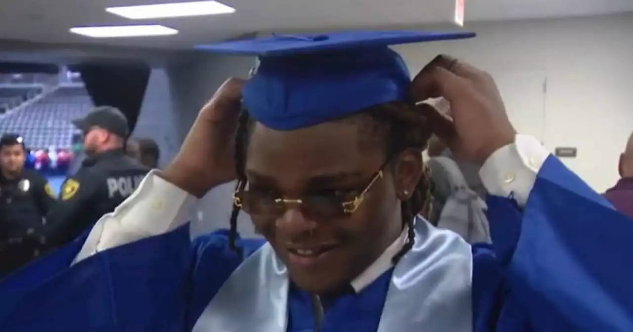 Student goes from homeless to graduate