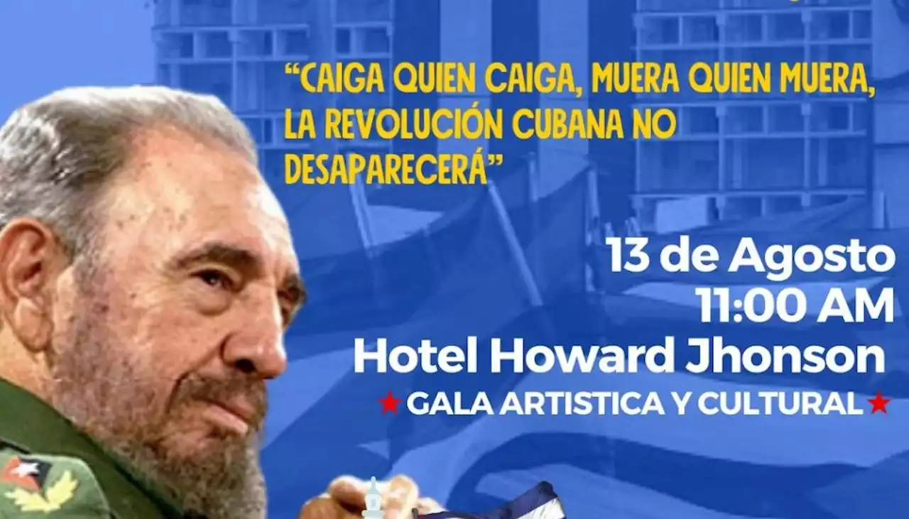 Este domingo, celebración del natalicio de Fidel Castro en Barranquilla