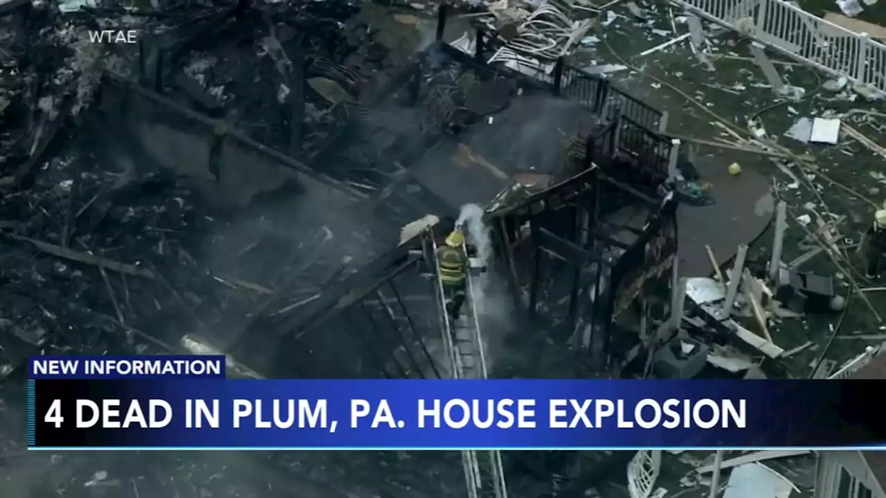 Child among 5 dead after Pennsylvania explosion destroys 3 homes, damages 12 others