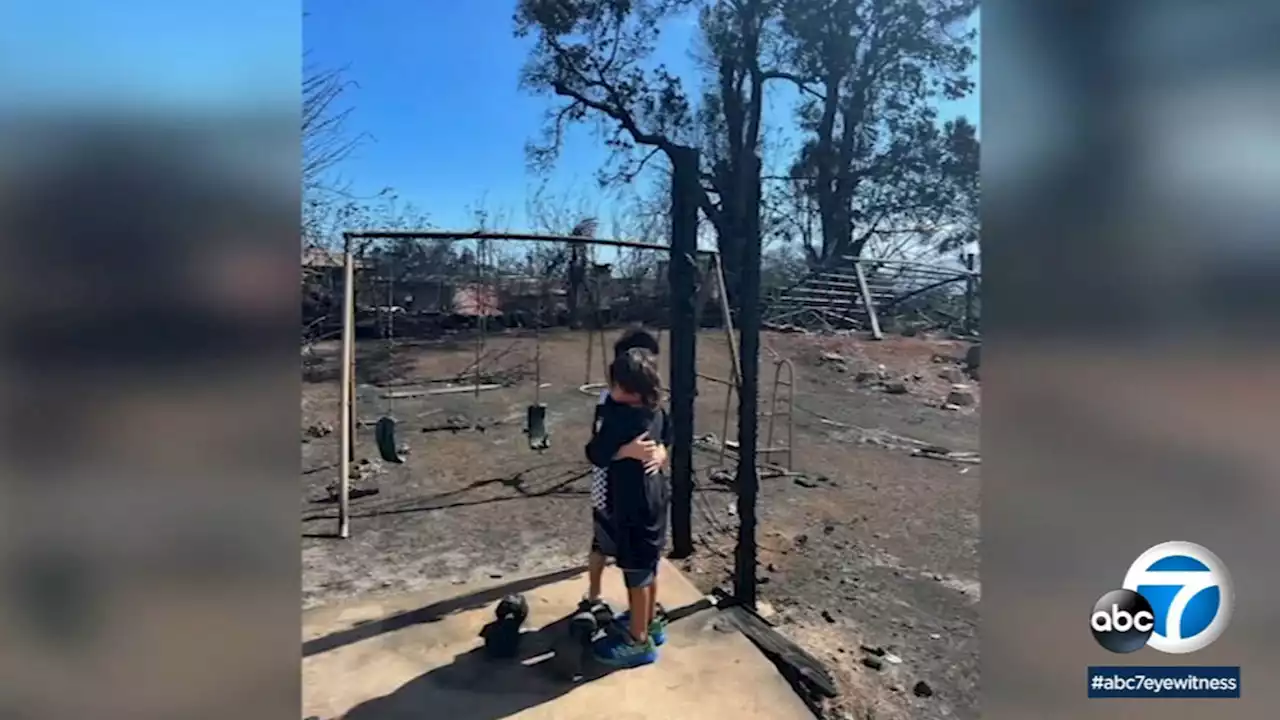 'We'll build better, bigger' - family vows to bounce back after Maui fires destroyed home