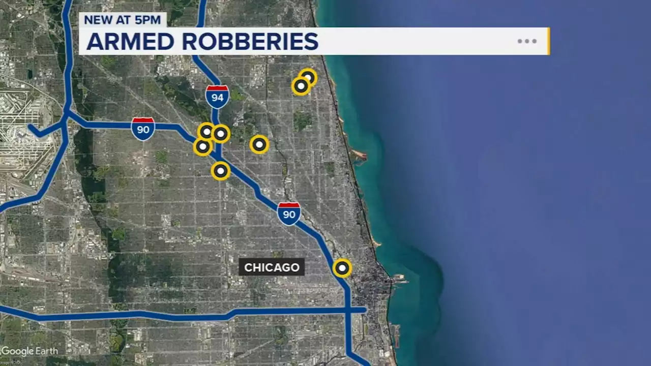 Group uses stolen car in string of armed robberies on North, Northwest sides: Chicago police