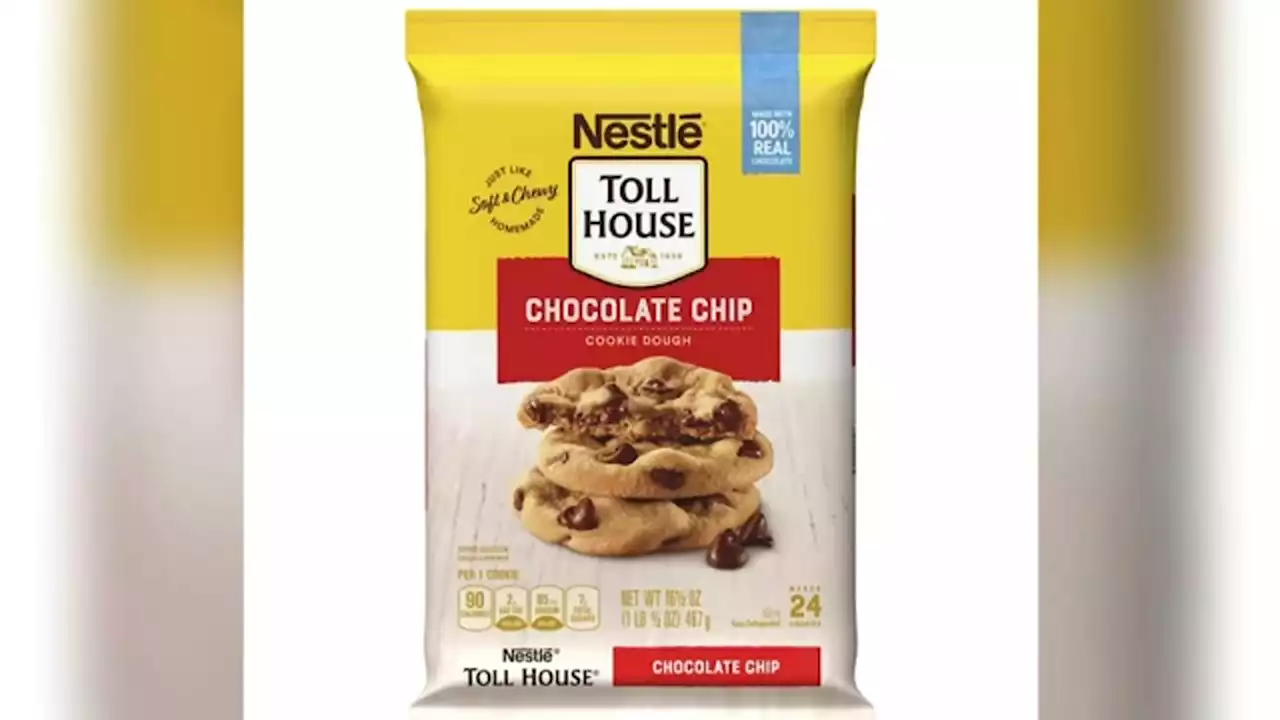 Nestlé recalls some Toll House chocolate chip cookie dough bars due to wood chips