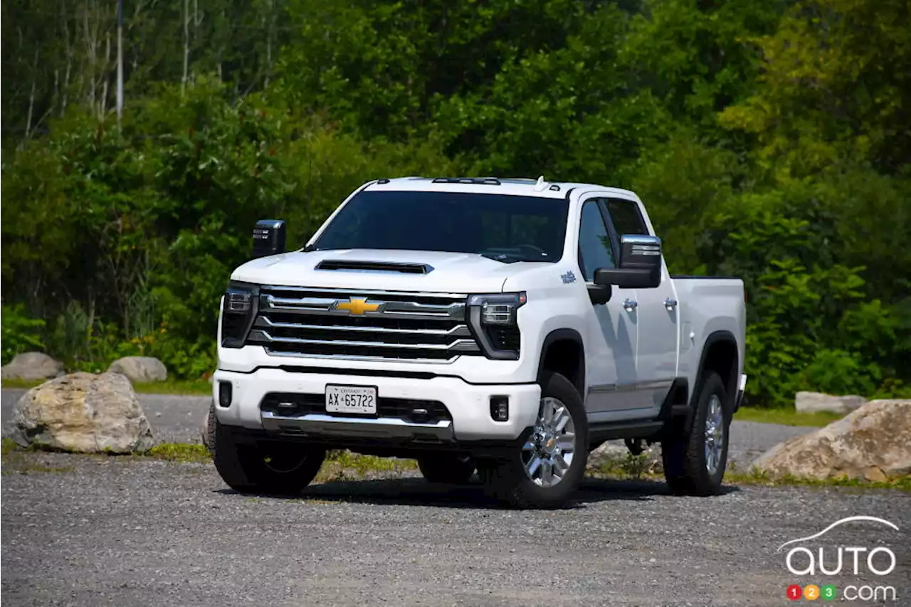 Chevrolet Silverado HD 2024, premier avis, test | Essais routiers | Auto123