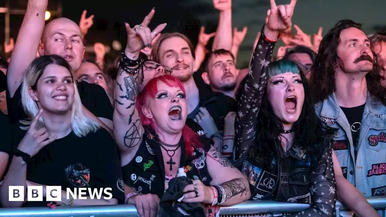 Bloodstock: Thousands attend Derbyshire metal festival