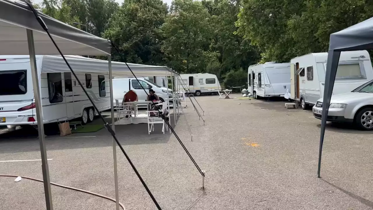 Haut-Rhin: colère de la mairie et des habitants à Saint-Louis après l'installation illégale de caravanes