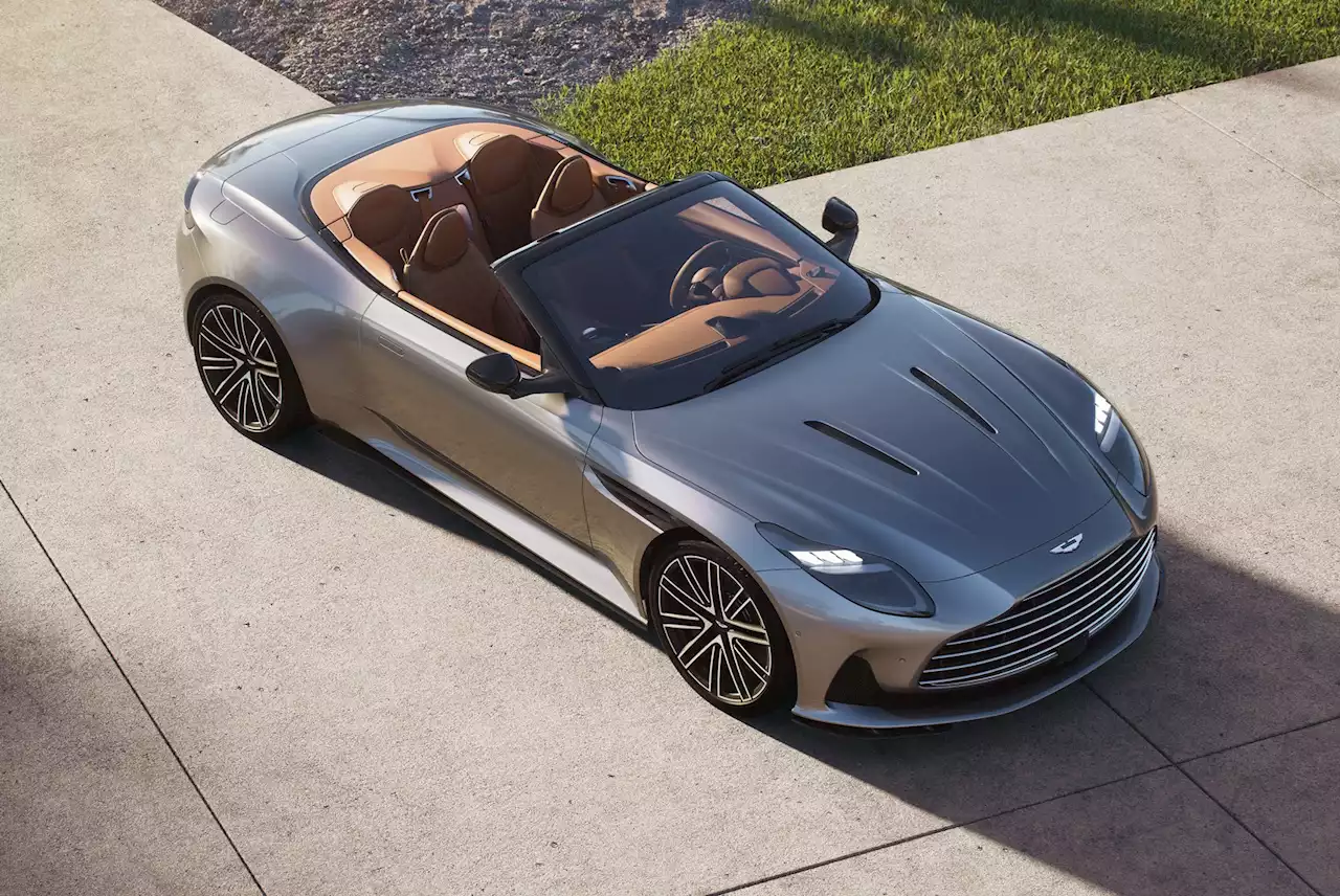 New Aston Martin DB12 Volante convertible revealed