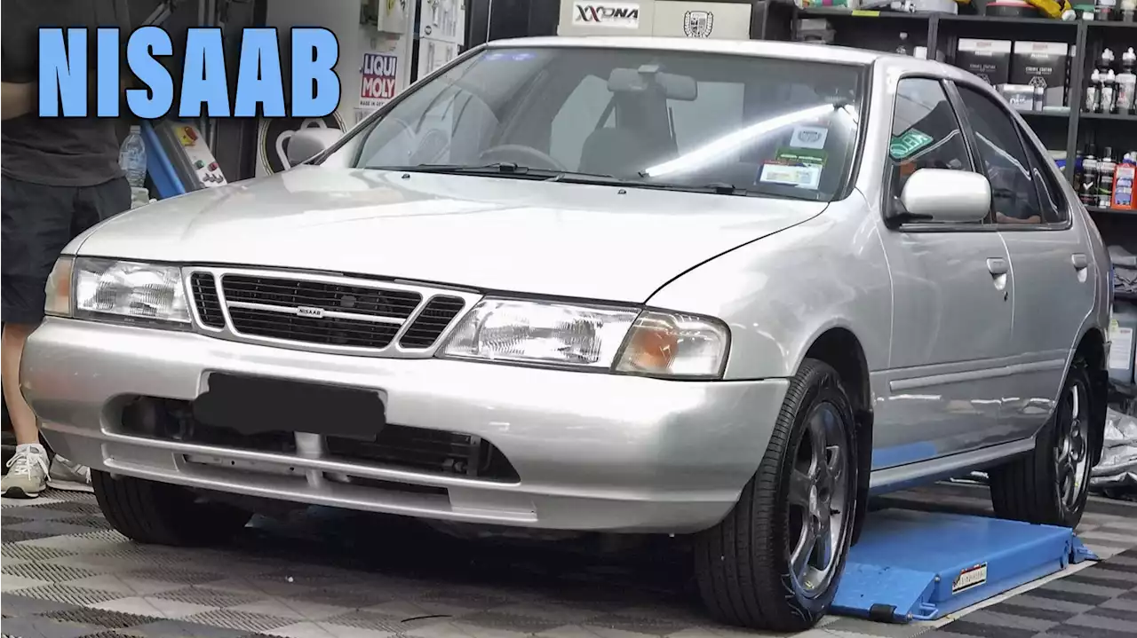 This Old Nissan Sentra Wants To Identify As A Saab | Carscoops