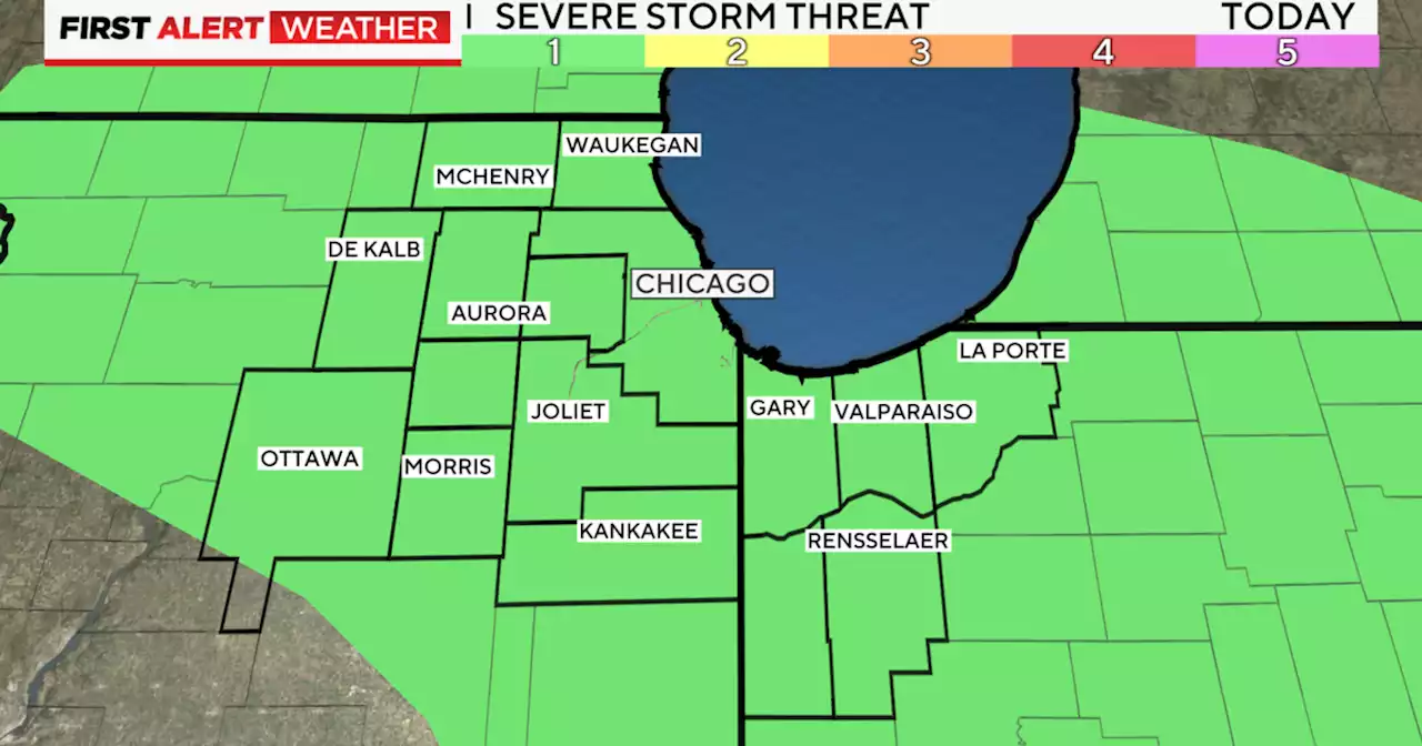 Chicago Weather Alert: Showers, storms Monday; flood watch ahead