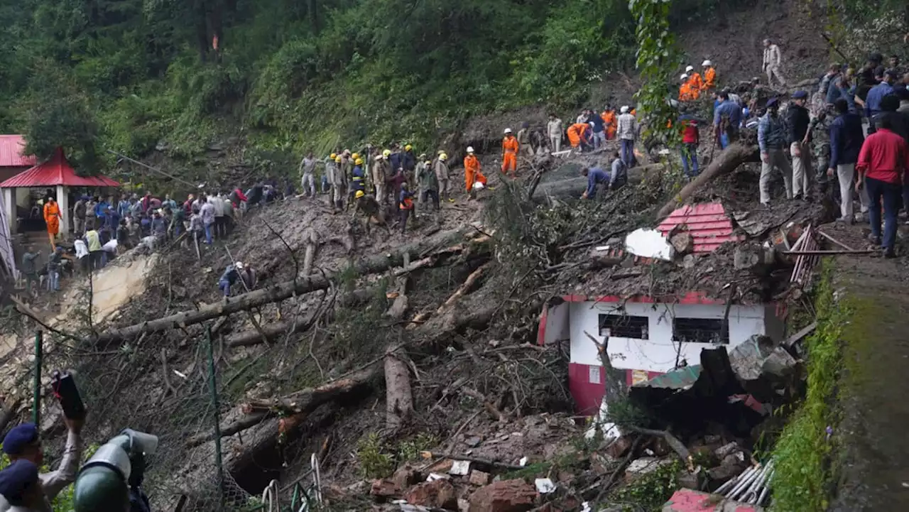 At least 24 killed in India after heavy rains trigger floods and landslides