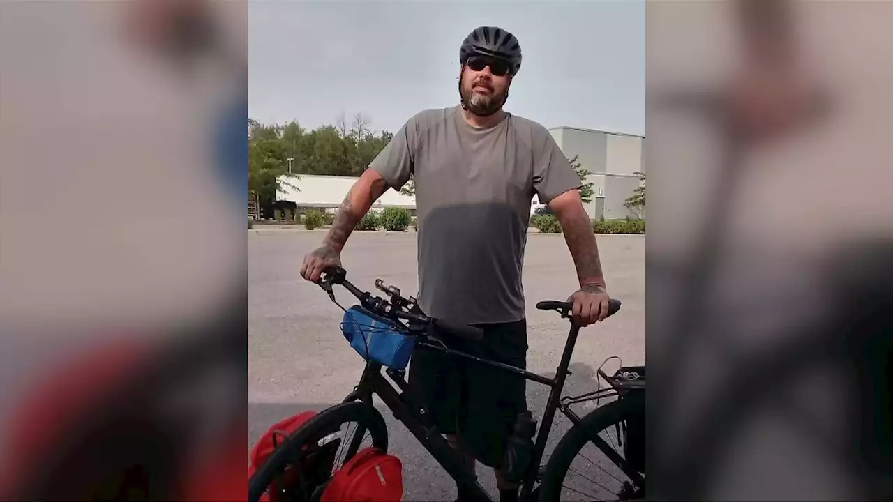 To change his life, Nanaimo man cycles 4,000 km from New Brunswick