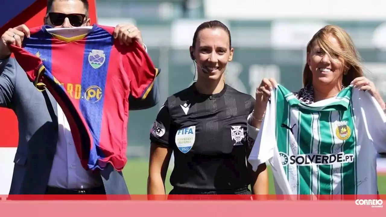 Andreia Sousa torna-se na primeira mulher a arbitrar um encontro da primeira liga