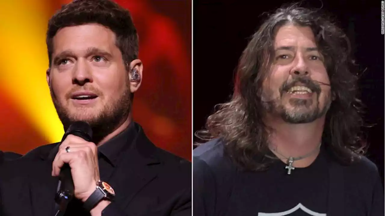 Michael Bublé posed as a Michael Bublé fan to perform with Foo Fighters | CNN