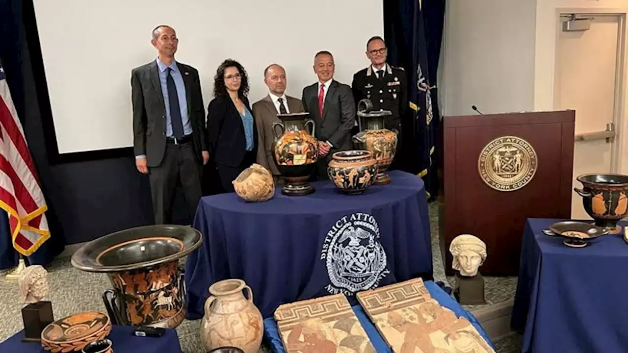 Italy repatriates looted ancient artifacts from the US | CNN