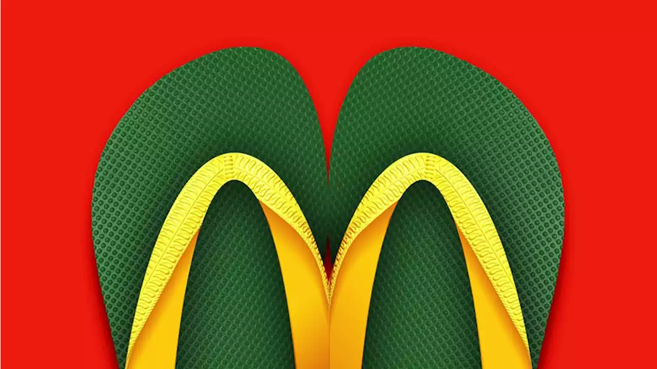 Brilliant McDonald's ads bring the logo to the beach