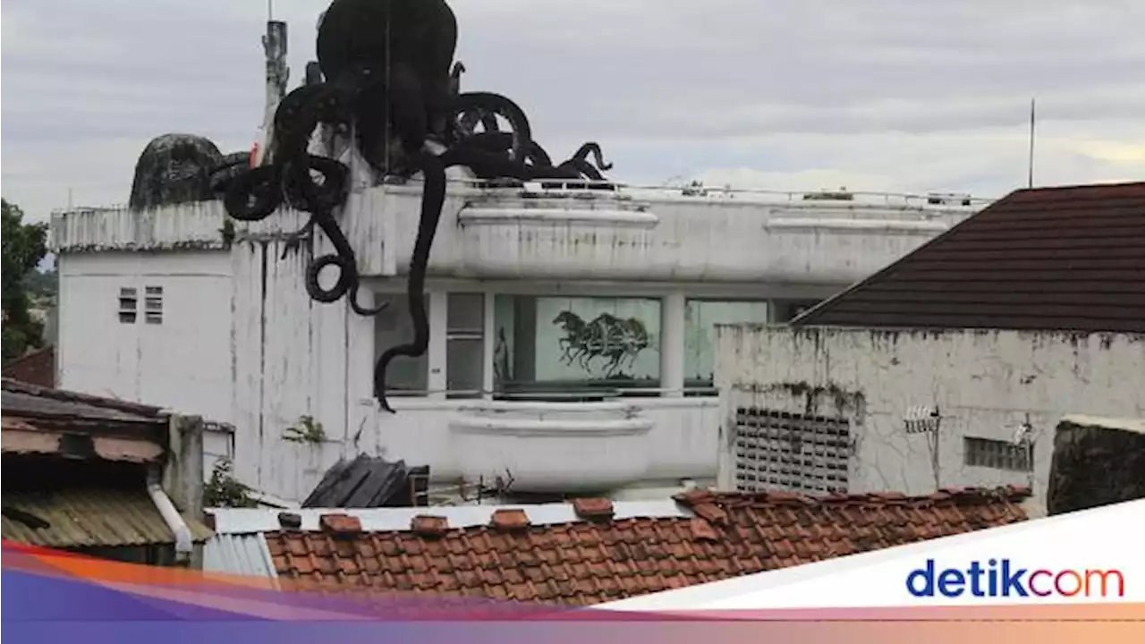 Alasan Ada Gurita Raksasa di Rumah Viral di Bandung yang Dijual Rp 25 M