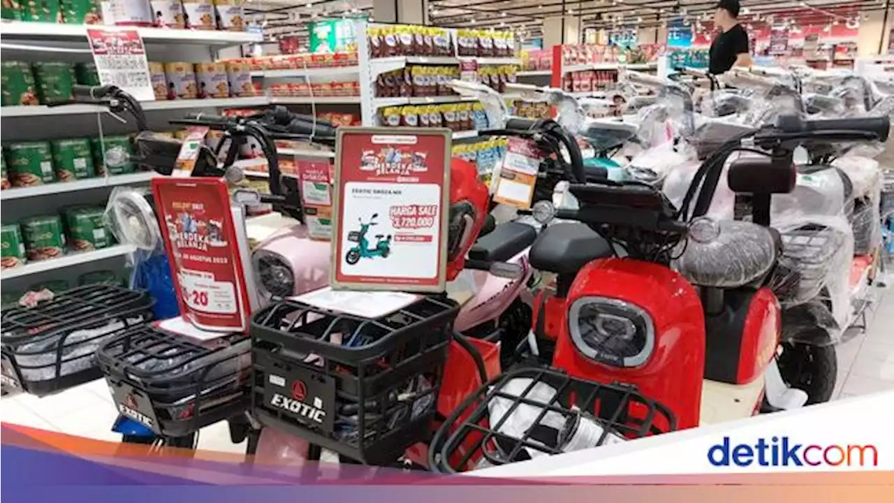 Transmart Full Day Sale Besok, Sepeda Listrik Diskon hingga Rp 2 Jutaan!