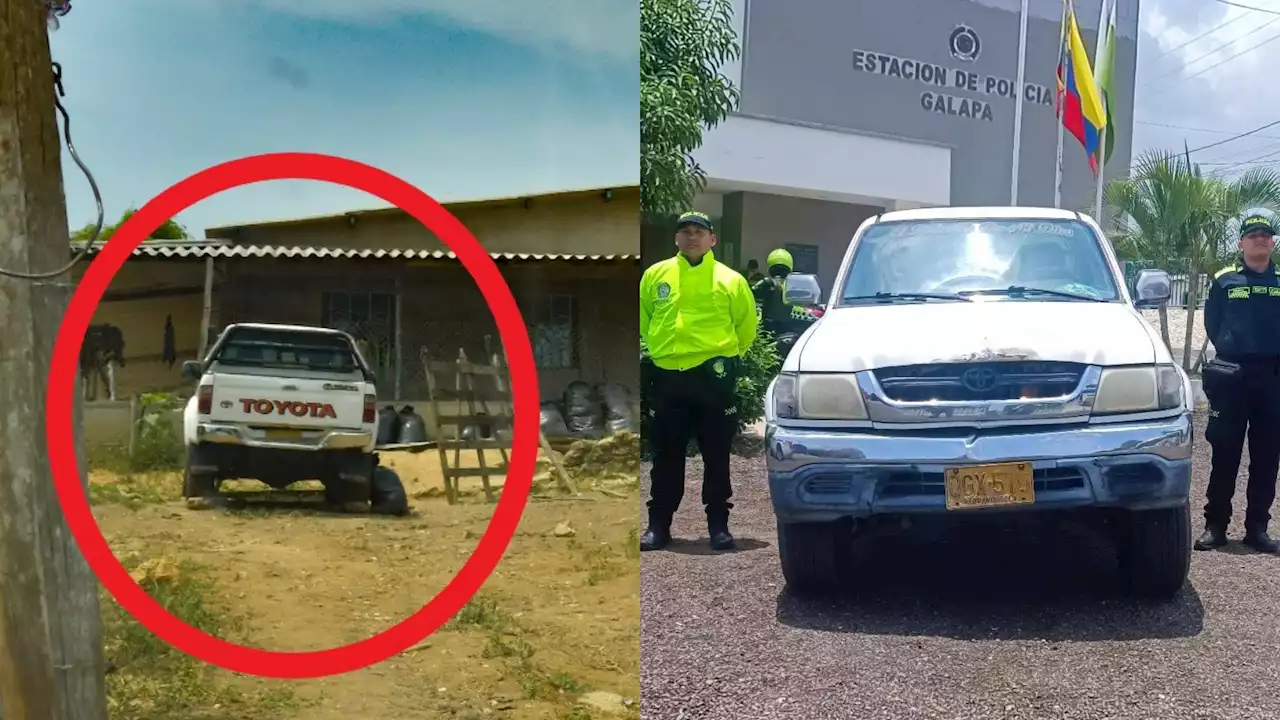 Medidas cautelares a camioneta hallada en finca del papá de Castor