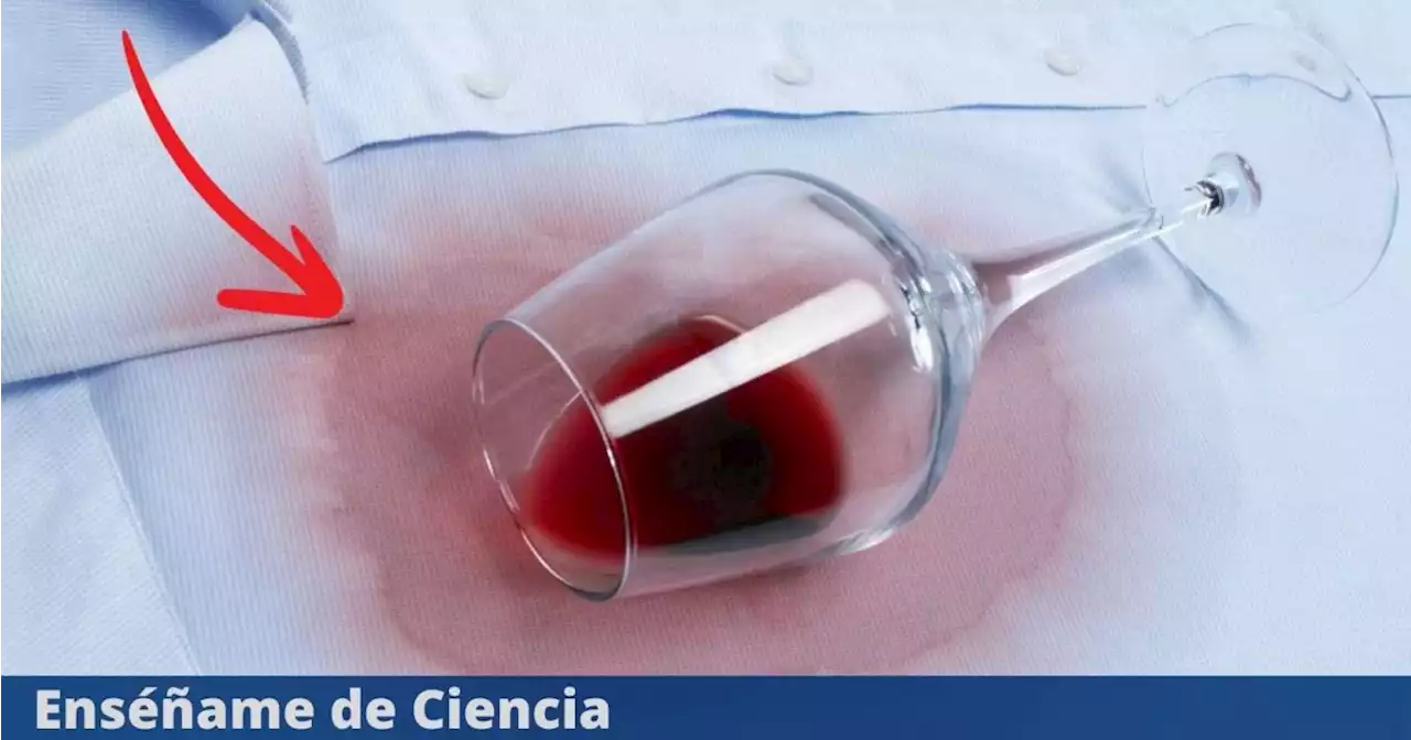 Cómo limpiar las manchas de vino tinto de la ropa con un simple truco